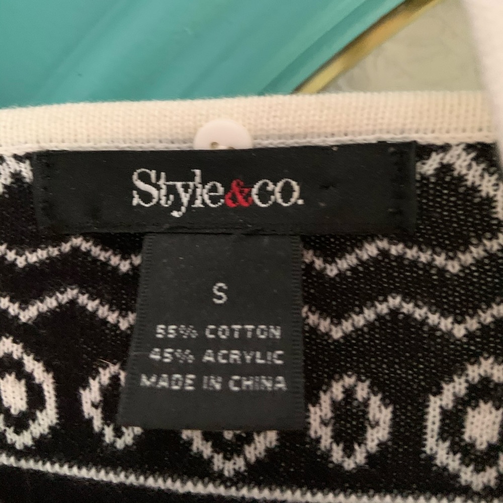 🎾Style & Co. Sweater & Scarf - Picture 2 of 10